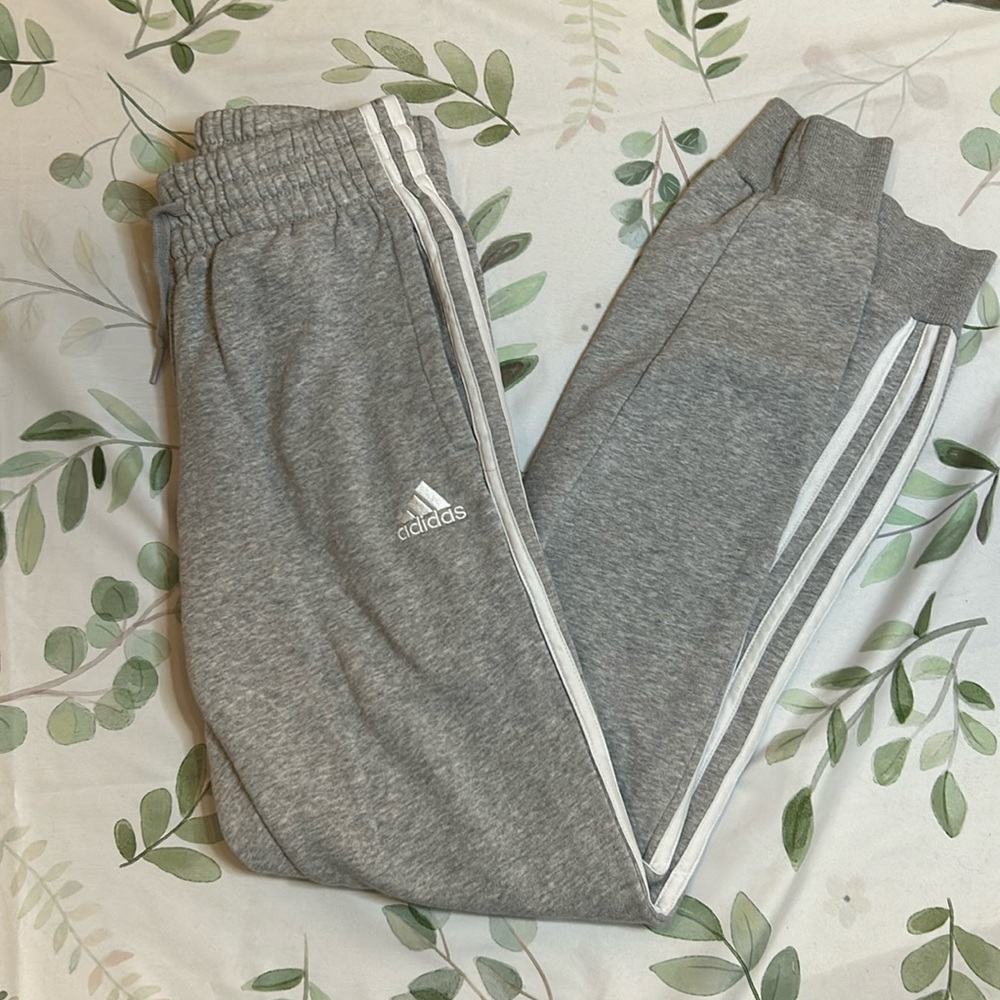 adidas Women's 3 Stripe Fleece Pants